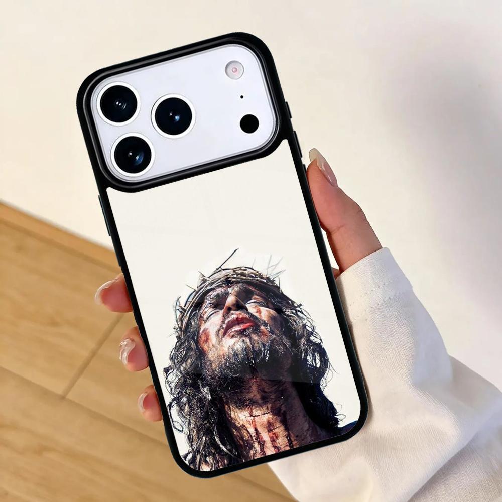 christian cross Mobile Phone Case for IPhone 17 AIR 16pro Max 15 14 13 12 11 Bumper Cover