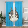 Totoros Curtains Living Room Window Curtain Panel Home Interior Partition Shades Kitchen Anti Mosquito Made Of Polyester Sitting Decor