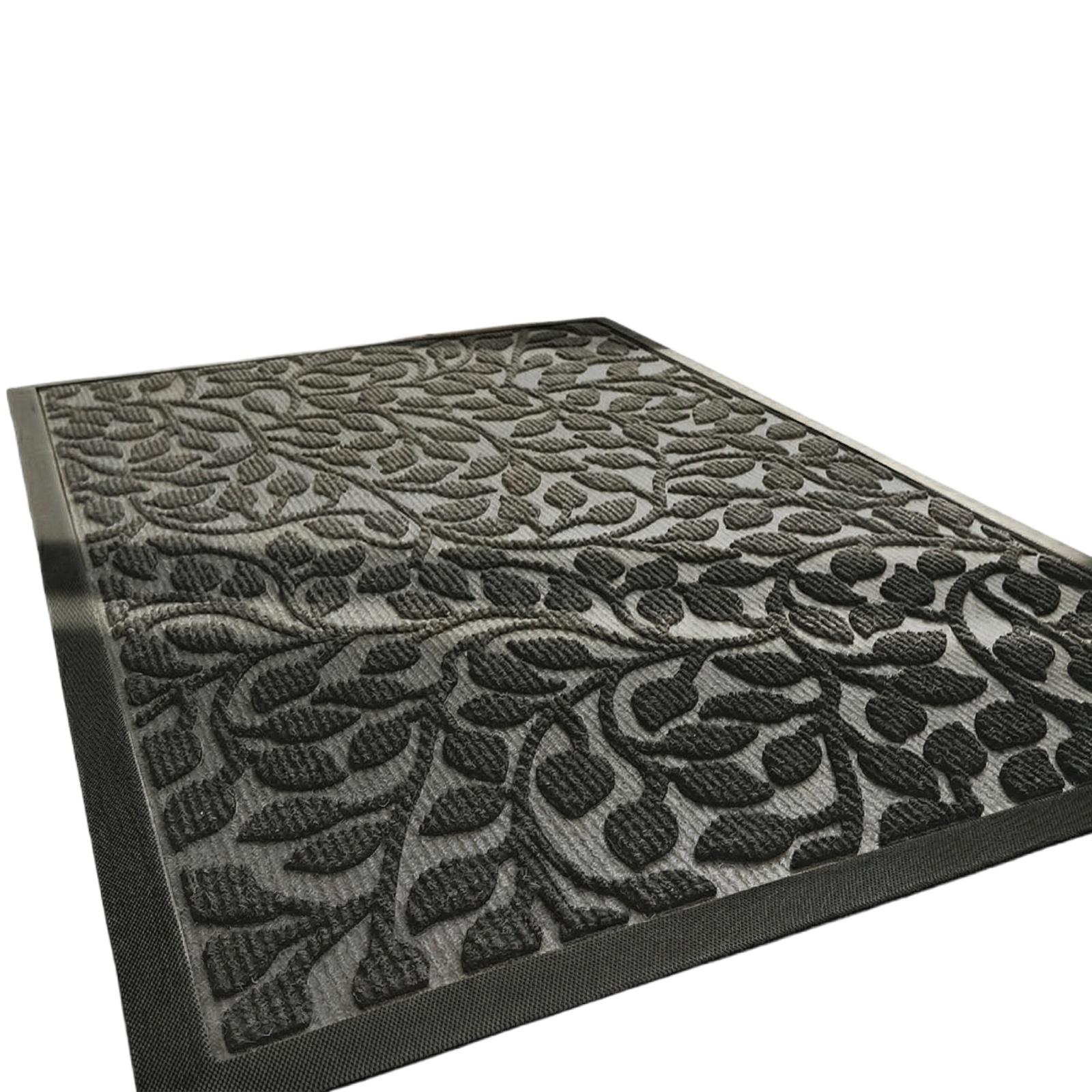 Removing, ,dirt Resistant, And Household Rubber Soled Entrance Mat One Size