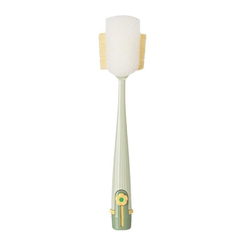Multifunctional Bottle Cup Brush 5 In 1 Detachable Sponge Cleaning Brush For Baby Bottles Water Cups Household Cleaning