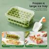 With Lid Shovel Ice Cube Mold 28/56 Grid Ice Mould Tray Portable Ice Maker Storage Box  Household