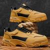 Mens Walking Shoes All Season Casual Comfort Wear-resistant Thick Soled High Top Outdoor Fashion Teenagers Work Boots