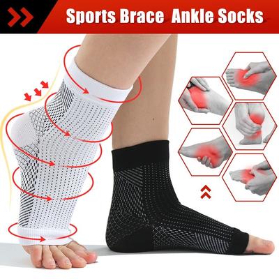 Men Women Sports Socks Brace Foot Angel Ankle Protector Outdoor Elastic Compress Ankle Bandage Support Breatheable