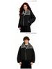 OREETA Faux Lambswool Unisex Jacket - Double-Sided, Warm Cotton Coat for Autumn/Winter with Large Lapel