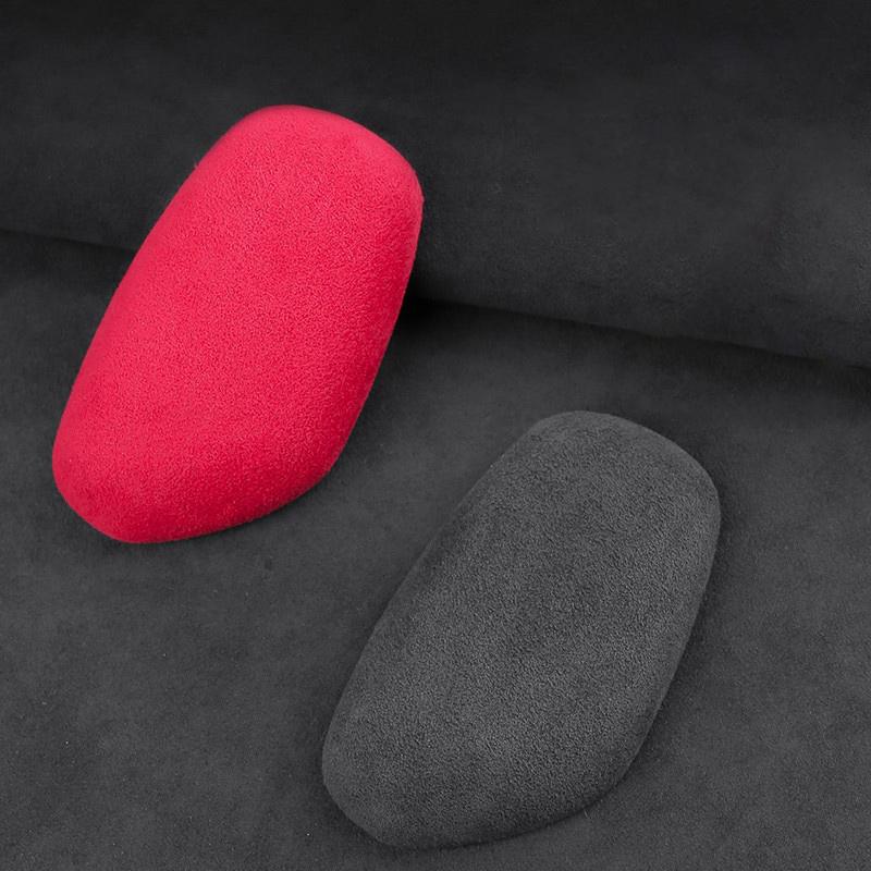 For Geely Tugella Preface Emgrand GT Monjaro Super Suede Interior Overlay Protective Gear Stick Shifter Knob Hardshell Cover