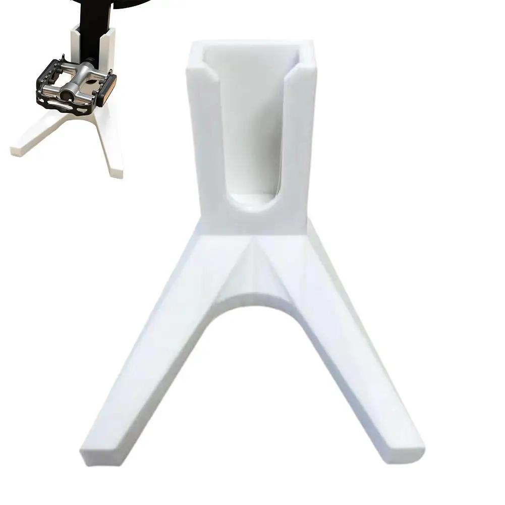 Portable Mountain Bike and Road Bike Stand, Pedal Frame Stand, Side Stand for Mountain Bikes белый