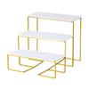 3 Tier Cake Stand for Display, Home Decor Display Rack, Metal Cooking Organizing, Tableware