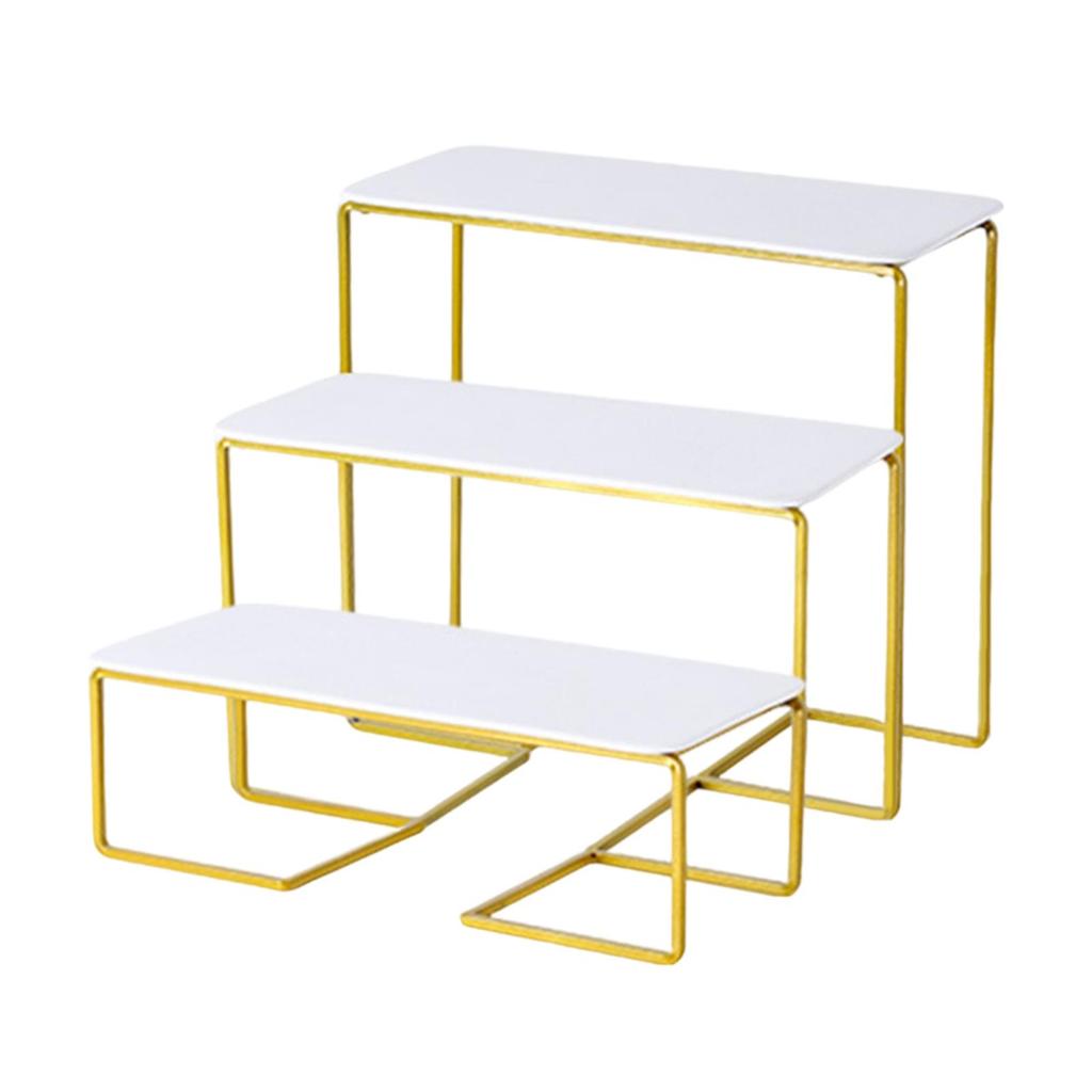 3 Tier Cake Stand for Display, Home Decor Display Rack, Metal Cooking Organizing, Tableware