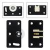1 Set Sliding Door Roller 85*45 Mm Accessories Black