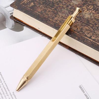 Langlebiger Business-Kugelschreiber aus Metall mit 0,5-mm-Spitze, Büro- und Schulbedarf
