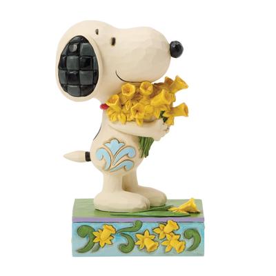 JIM SHORE Snoopy con Narcisi 6017914