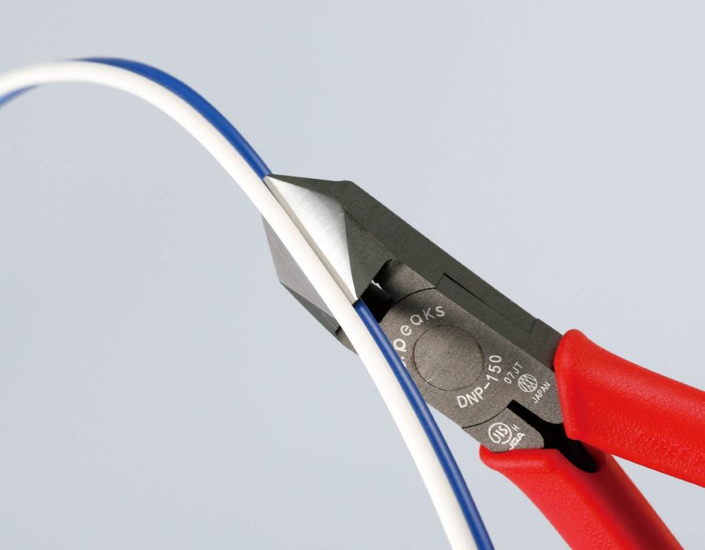 Three Peaks Giken Diagonal Nippers with Formed 3.peaks Grip, 150mm, DNP-150Z