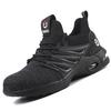 Men's Shoes Safety Shoes Lightweight Sports Casual Air Cushion Shoes Steel Toe Cap Anti Impact Anti Puncture Labor Protection Shoes