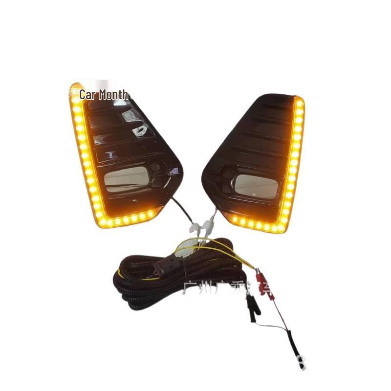 Compatible with 2021-2022 Nissan KICKS: LED Daytime Running Lights, Turn Signals, and Fog Light Mod Kit 200 and above