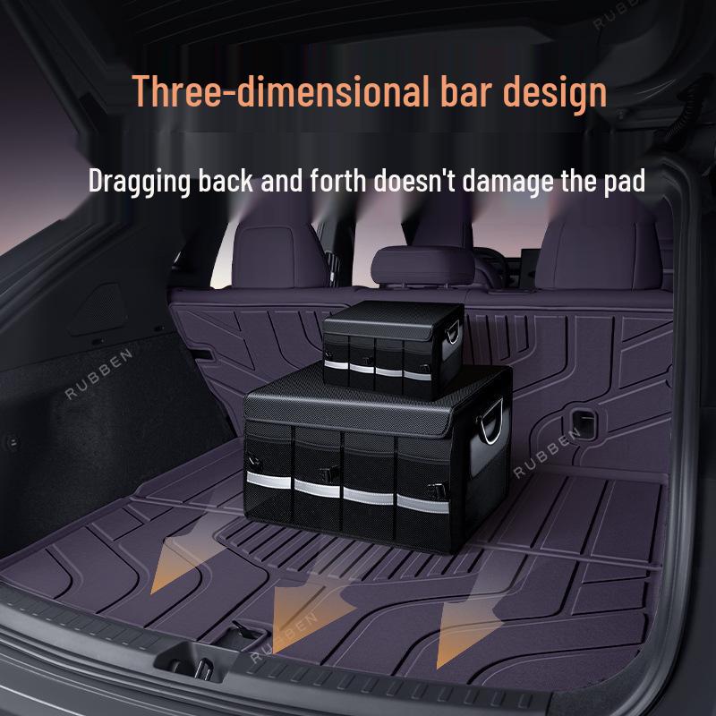 Leapmotor C10 Trunk Mat: TPE Semi-Surround, Waterproof, Fits 26 Models, Car Accessory