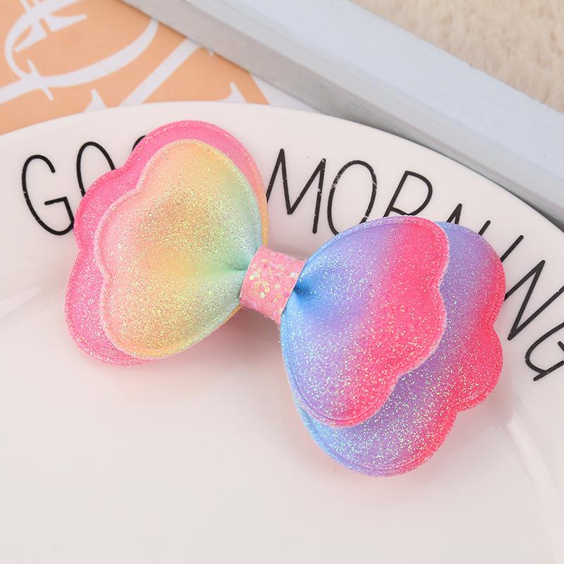 

1 шт., новые милые заколки для волос принцессы с градиентным бантом для девочек, детские головные уборы, заколки для волос, заколки, аксессуары для волос