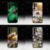Eautiful Insects Ladybugs Phone Case For Samsung S 25,24,23,22,30,21,10,9,Ultra,Plus,Lite,FE,4,5 G Black Soft Case