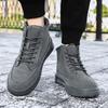 Warm Round Toe Lace Up Flat Short Boots Cold Proof Boots Warm Fashionable Versatile Boots Women's Plush Women Rain Boots Fashion