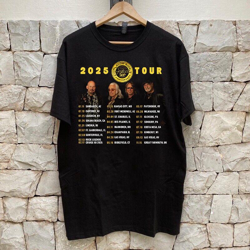 Foghat BAND TOUR 2025  FULL SIZE S-5XL Unisex T-Shirt XXXL