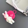 Plush cute rabbit love AirPods 1 protective case pro1 apple bluetooth 1/1 generation earphone case