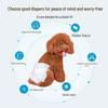 Pet Diapers: Long-Lasting Absorption for Male & Female Dogs, Prevents Urine Soiling & Menstrual Discomfort, Disposable Physiological Pants.
