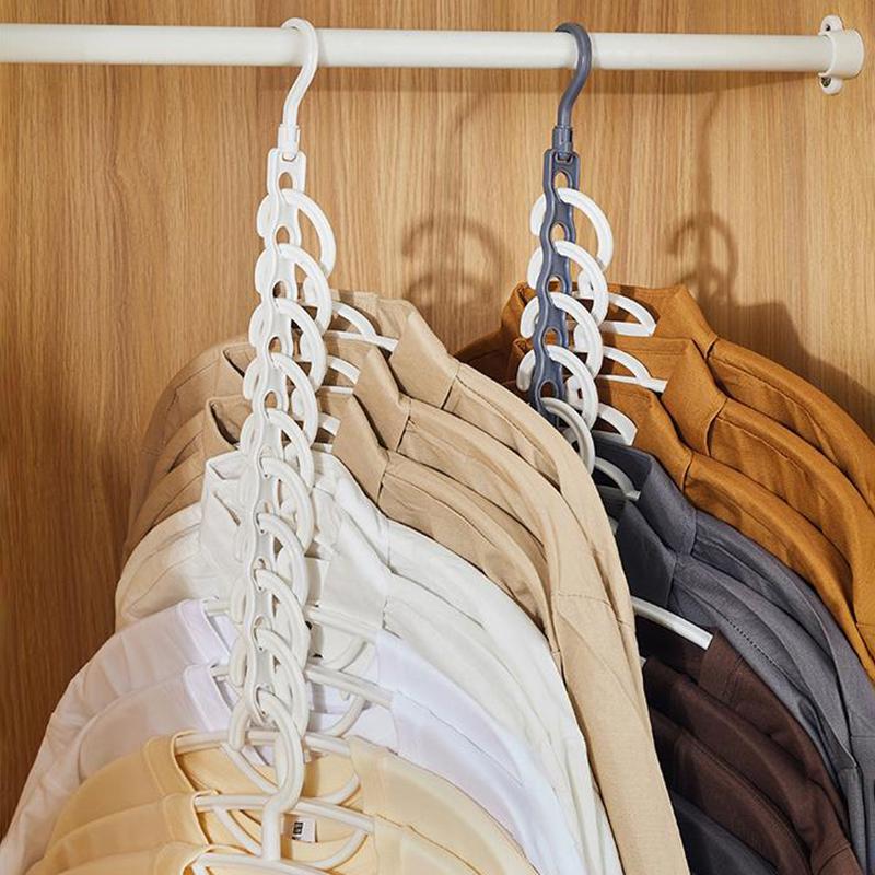 Multifunctional Clothes Hanger Storage Rack For Home Hanging Clothes Dormitory Folding Clothes Drying Rack To Save Space Bedroom