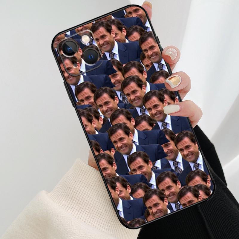 

The Office Collage Phone Case For iPhone 17 Pro Max 15 14 13 11 12 16 Pro Max mini 15 16 Plus 16e 17 Air Cover iPhone 12 Pro