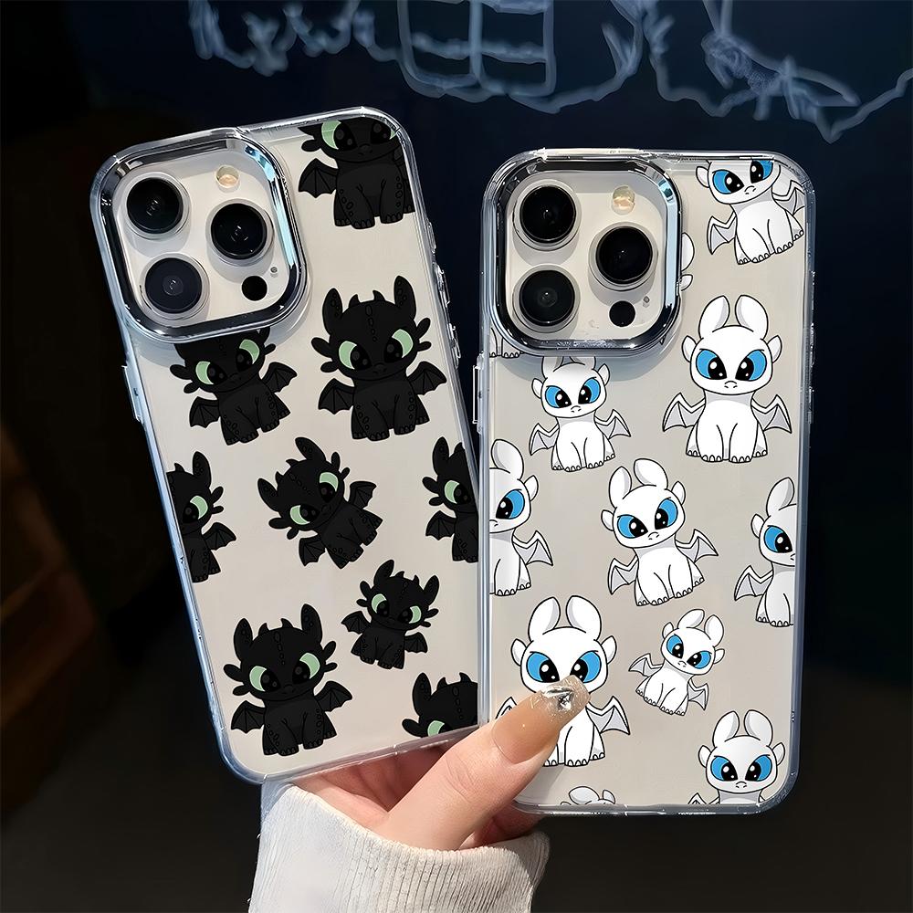 Lovely Toothless Fury Dragon New Phone Case For iPhone 17 16e 16 15 14 13 12 11mini Pro Max X XR XSMAX 8 7 Air Plus Cover Couple