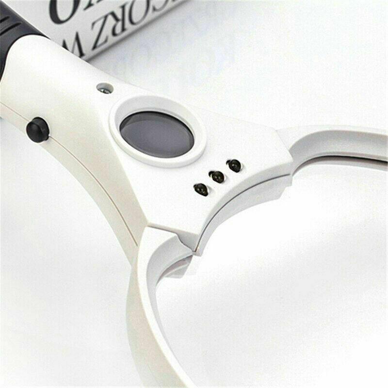 25X Bardzo Duża Mocna Lupa 3 Jasne Diody LED Zoom Lekka Ręczna