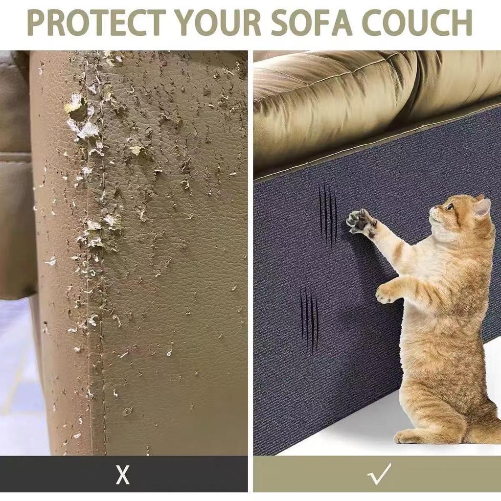 Adjustable Cat Scratch Pad & Sofa Protector - Climbing Wall Sticker