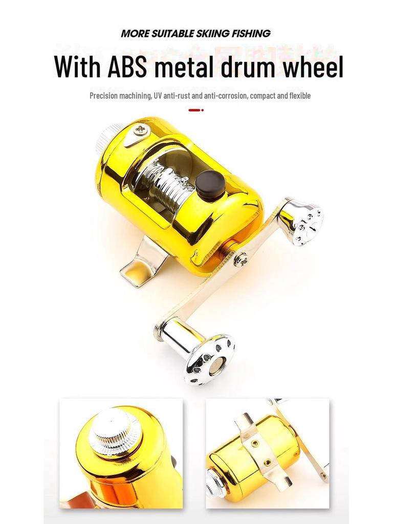 Ultra-Compact Mini Pocket Pen Fishing Rod - Retractable Casting Lure Rod Set