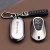 Alloy Style Fashion Car Key Case Cover Shell Fob For Mercedes Benz 2023/24 C/SClass W223 W206 S350L S400L S450L S500L Protector ZS4