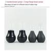 Glass Jar Spiked Rubber Ring Male Nipple Stimulator
