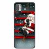 Christmas Cartoon Case For Xiaomi Redmi Note10 Case Silicone Soft TPU Cover for Xiaomi Redmi Note 10T 10 Pro 4G 5G 10S 9T 9 Case