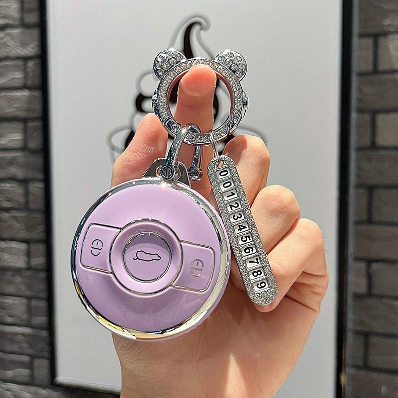 Applicable To Mercedes-BenzsmartGenie Key Cover No. 12022New Smart3Cover BabosPro+Buckle