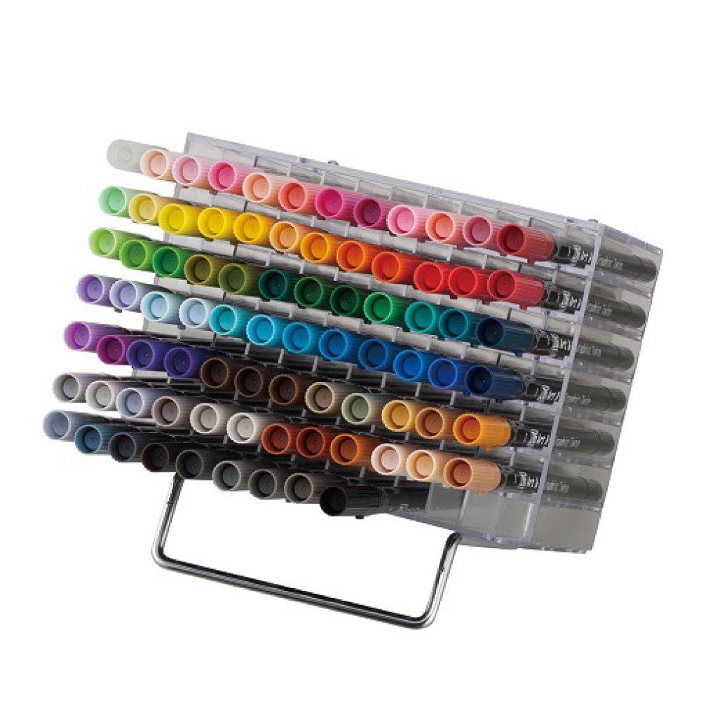 

Kuretake Ручка ZIG Art Graphic 81 На водной основе и двухсторонняя, Цвета, TUT-80/81V