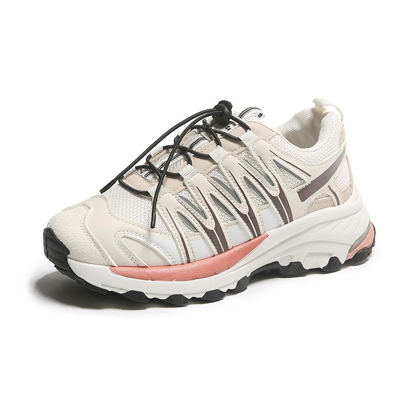 2025 autumn new breathable sports shoes heightened platform dad shoes student Korean version heightened running shoes female V281