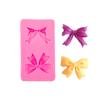Bow Ribbon Molds Sugarcraft Clay DIY Cakes Dessert Gummy Candy Cupcakes Polymer Clay Gumpaste Mold