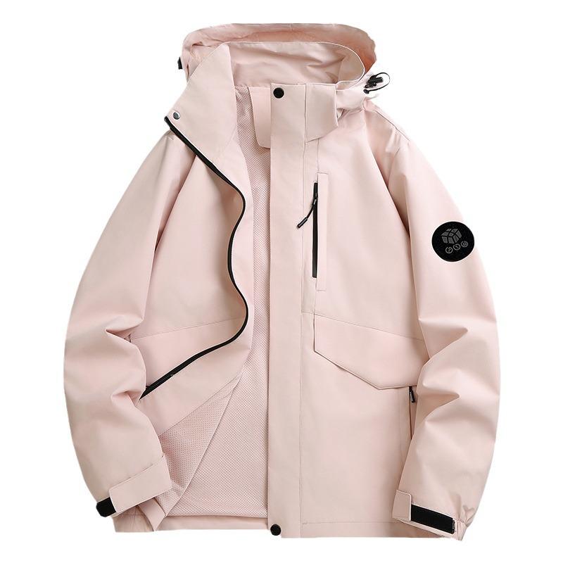 2025 Women's Trendy Windbreaker: Spring/Autumn Waterproof, Windproof, Lightweight, Loose-Fit for Travel, Work & Mountaineering