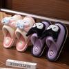2025 Autumn/Winter Girls' Cute Princess Cotton Indoor Slippers for Medium & Large Children