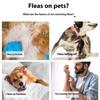 Dog Grooming Brush For Loose Hair Removal Gentle Massaging Comb Reduces Shedding ABS Plastic Durable Design