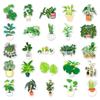 100 Cartoon Plant Trendy Stickers for DIY: Suitcase, Skateboard, Fridge, Phone Decor