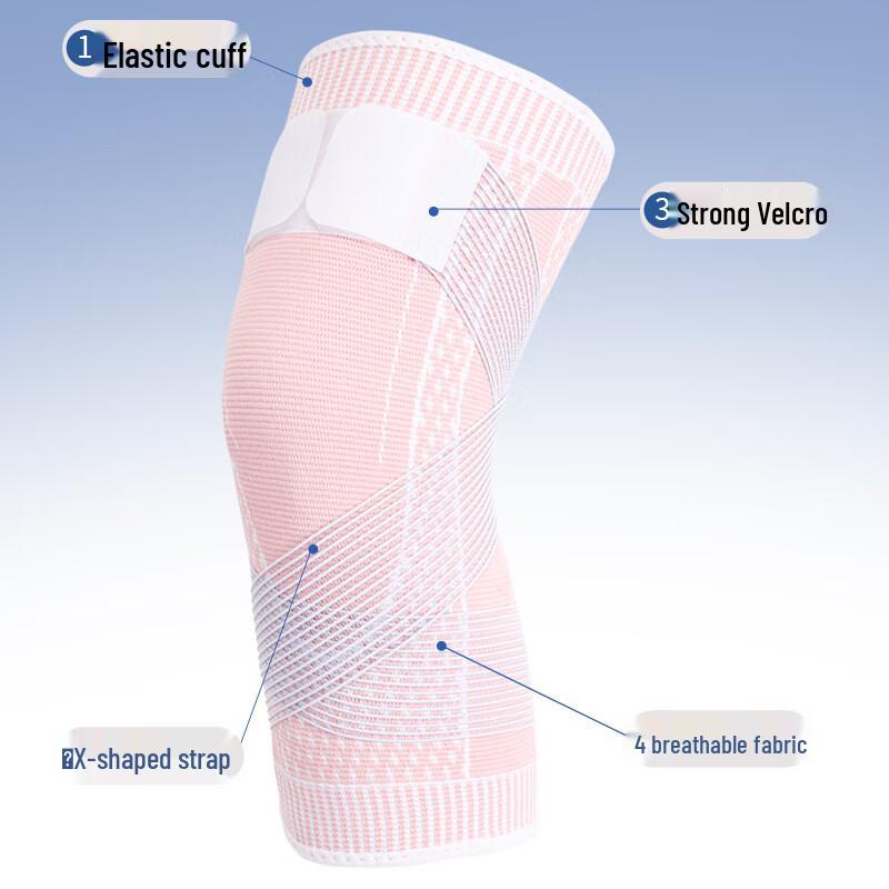 Compression Sports Double Strap Knee Brace
