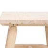 Side Table 49x49x50 cm Solid Spruce Wood