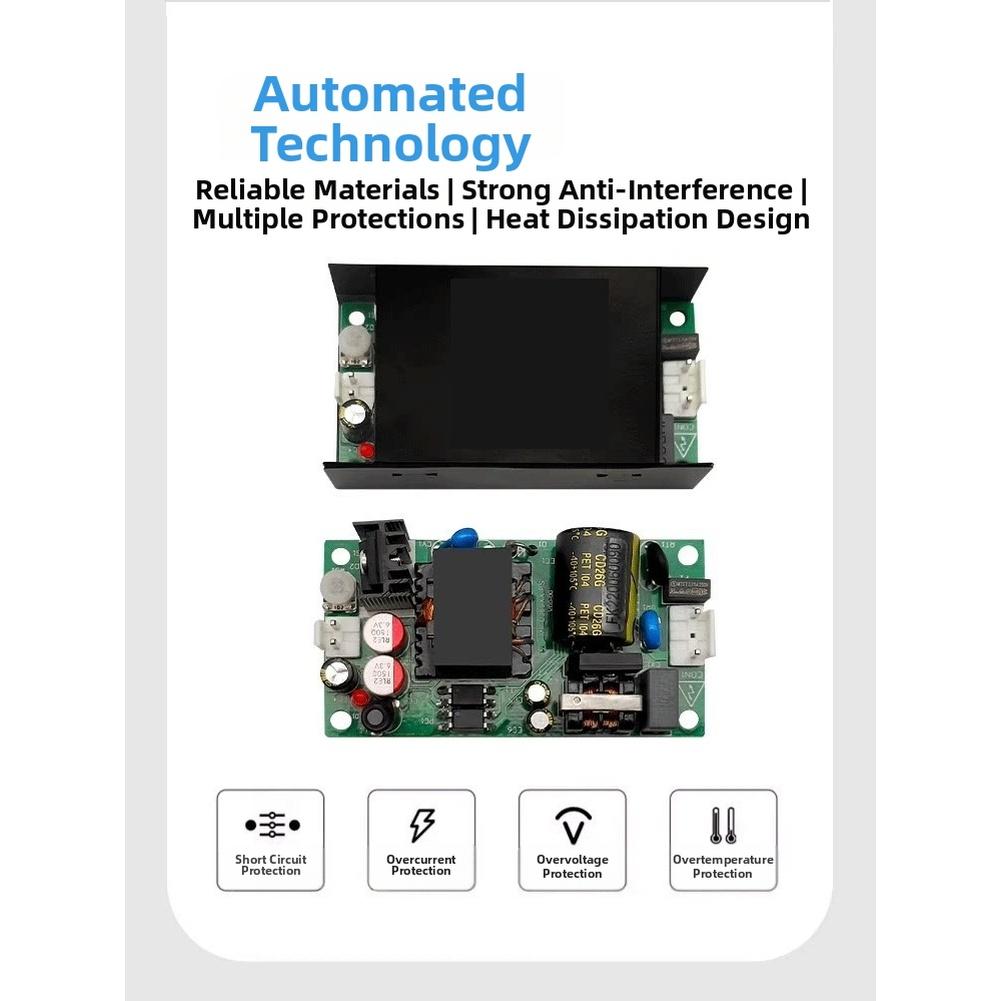 36W AC To DC 12V 3A Power Supply Module Industrial Control Switching Power Wide Voltage Range Supports 85-264V AC Input