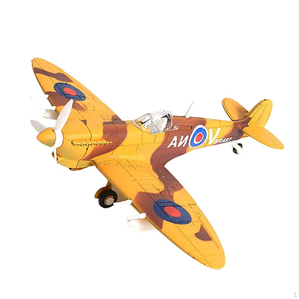 1/48 Airplane Model 3D Fighter Plane Handmade Toy, Assembly DIY Aircraft Puzzle,