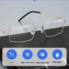 Fashionable, Lightweight, and Elastic Presbyopia Glasses with Ultra-thin Frames for Men and Women, Anti Blue Light Glasses