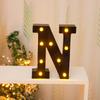 Cross-border Hot-Selling Black LED Letter Lamp for Proposal, Festival Decoration, and Ambiance Arrangement
