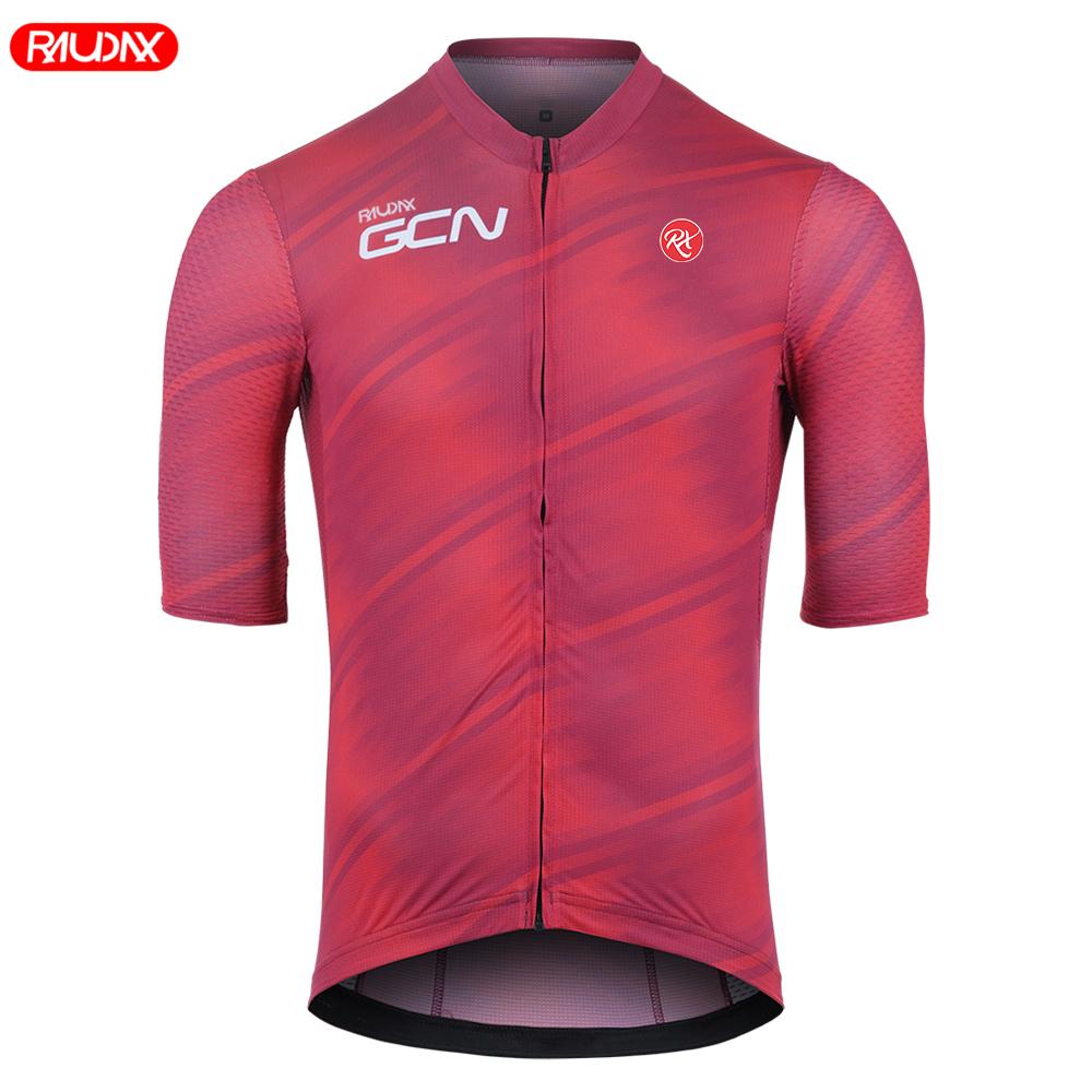 Raudax Gcn Team Cycling Clothing Summer Cycling Set MEN Mountain Bike Bicycle Wear Triathlon Bike Jersey Set 2026 summer breathable cycling suit set