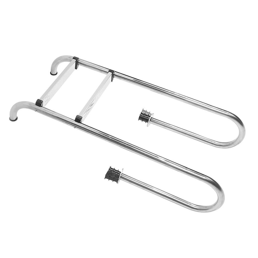 Pool Ladder Stainless Steel Anti Slip Anti Corrosion Swimming Pool Ladder with Two Step Pedal